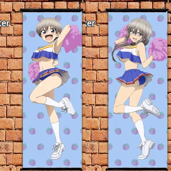 

Anime Poster Uzaki-chan Wants To Hang Out SUGOI DEKAI wall scroll 105x40cm Art Prints Home Room Decoration