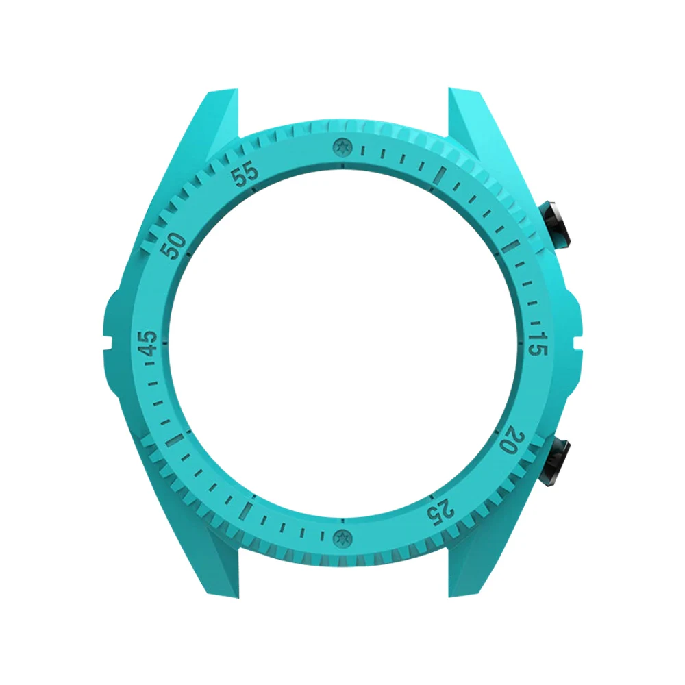 Модные цвета ПК Жесткий Чехол для huawei Watch GT 46 мм чехол тонкий пластиковый бампер для мужчин/Женская оправа аксессуары - Цвет: Mint Green