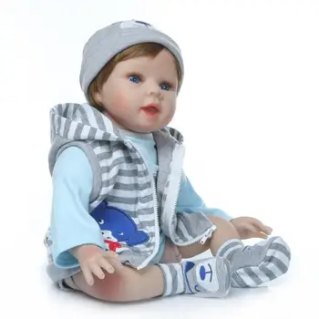 

NPK Model Infant Cloth Body Doll Handfeel Soft Children Gift