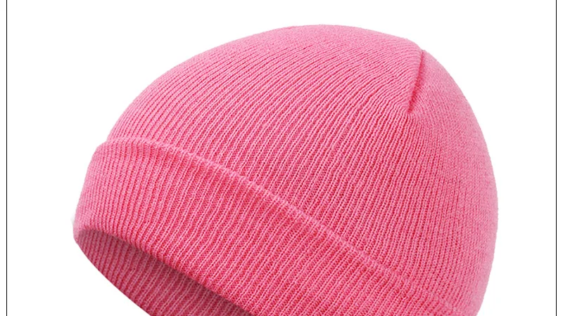 Вязанная зимняя шапка, Мужская/женская теплая хлопковая утолщенная шапка, шапка для катания на лыжах, повседневная спортивная шапка, новая модная Шапка-бини