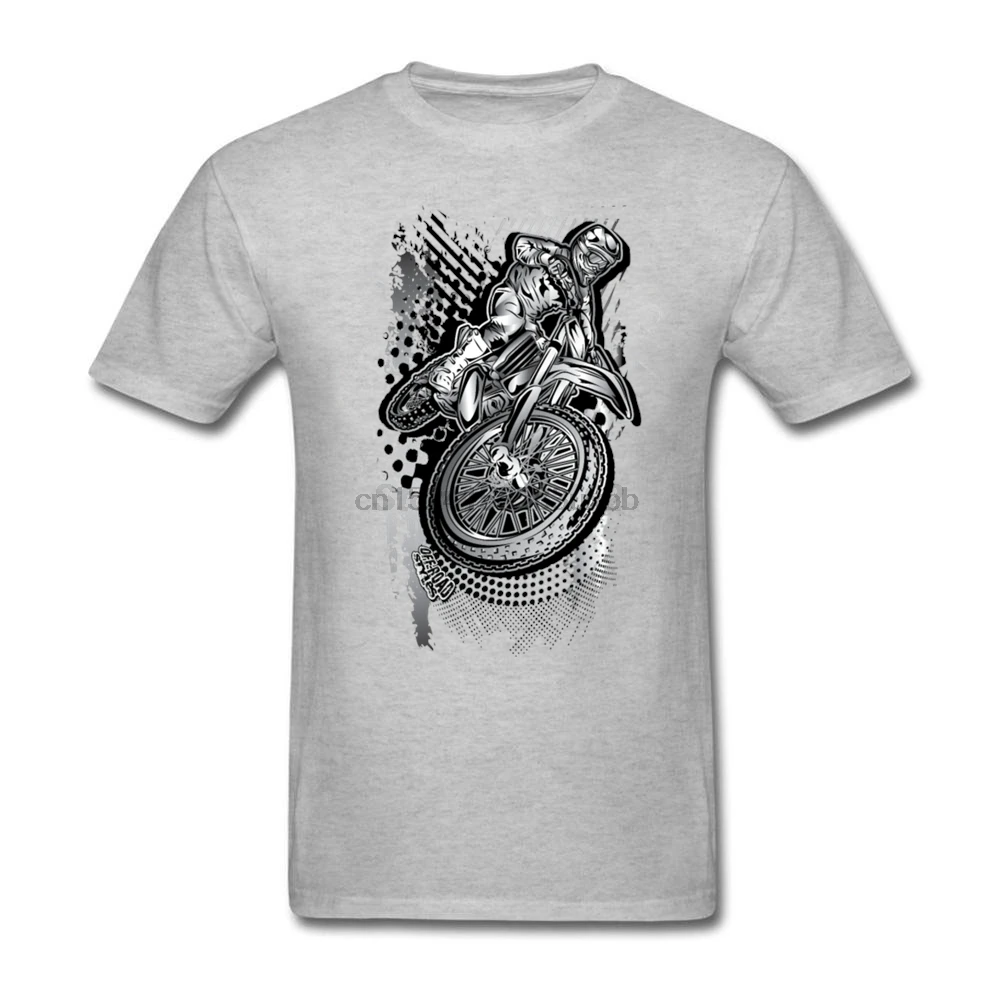 Man MX Dirt Bikin' Grunge Music футболка kawaii Crazy Motor Rider с коротким рукавом желтая для мужчин