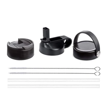 

Wide Mouth Straw Cap, Coffee Flip Cap and Flexible Lid for Hydro Flask Wide Mouth and Most Sports Water Bottles