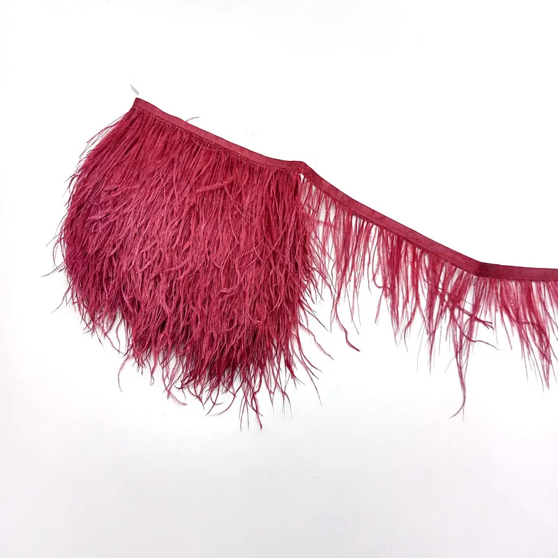 Wine Red feathers