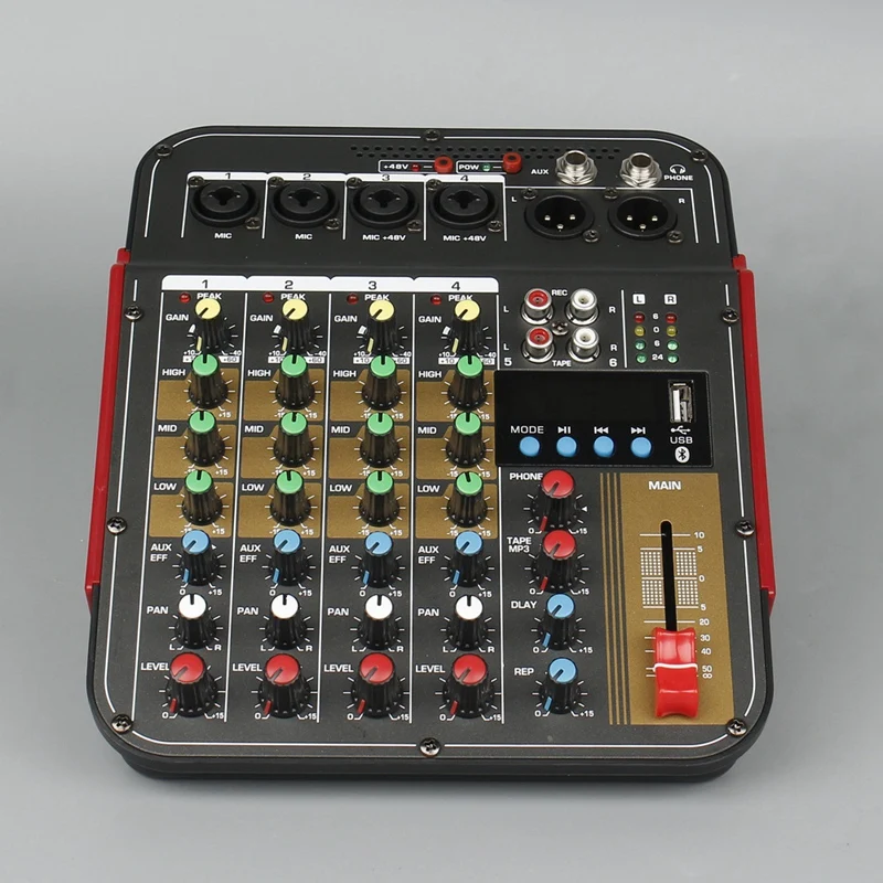 TM4 Digital 4-Channel o Mixer Console Mixing