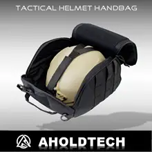 Aholdtech – sac de rangement pour casque tactique, véritable, pour le transport de casque Airsoft pare balles balistique rapide MICH wd