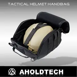 Aholdtech – sac de rangement pour casque tactique, véritable, pour le transport de casque Airsoft pare balles balistique rapide MICH wd 