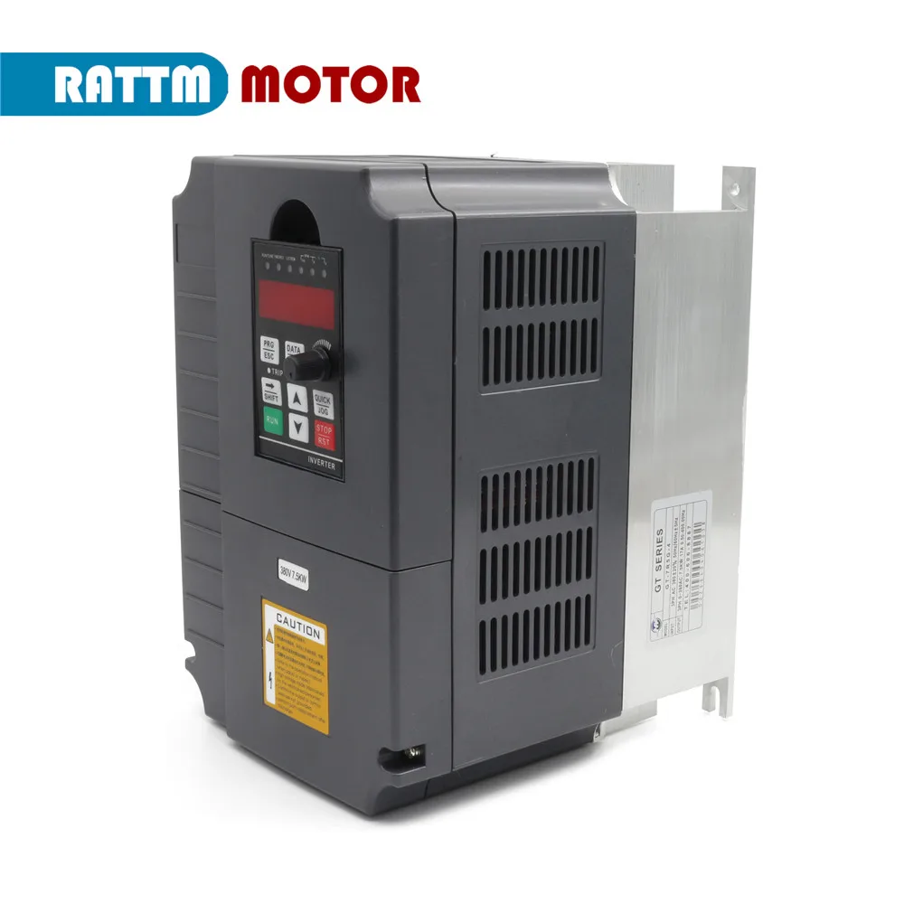 ЕС Корабль DC AC инвертор шпинделя 7.5kw 220V или 380V Выход 3 фазы вектор Управление