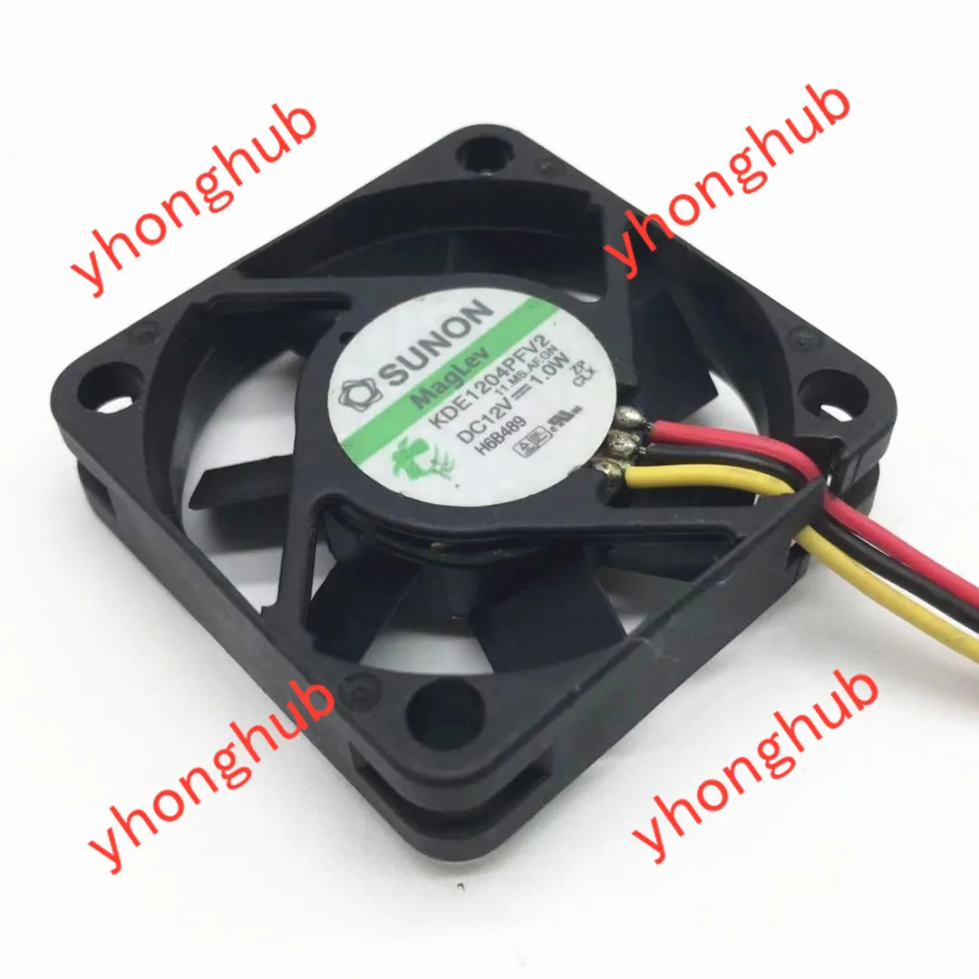 SUNON KDE1204PFV2 11.MS.AF.GN DC 12V 1.0W 3-Wire 40x40x10mm Server Cooling Fan | Компьютеры и офис