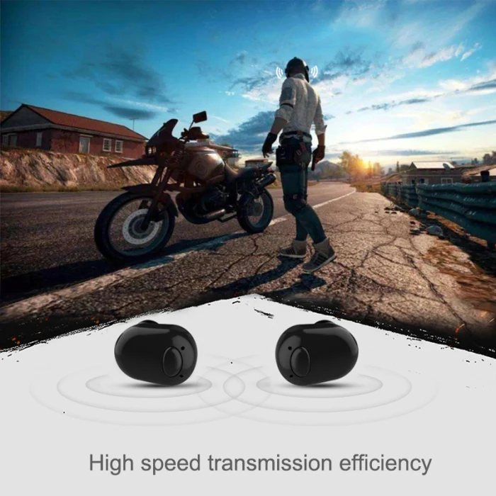 Беспроводная bluetooth-гарнитура 5,0 водонепроницаемые стерео, бинауральный Беспроводные наушники с зарядным чехлом IJS998