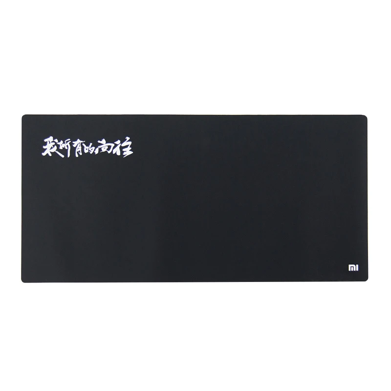 Black 800X400mm Xiao mi водонепроницаемый коврик для мыши s, Xiao mi огромный Экстра XL Большой размер коврик для мыши s mi коврик для мыши резиновая ткань Противоскользящий мягкий - Цвет: Black 800X400mm