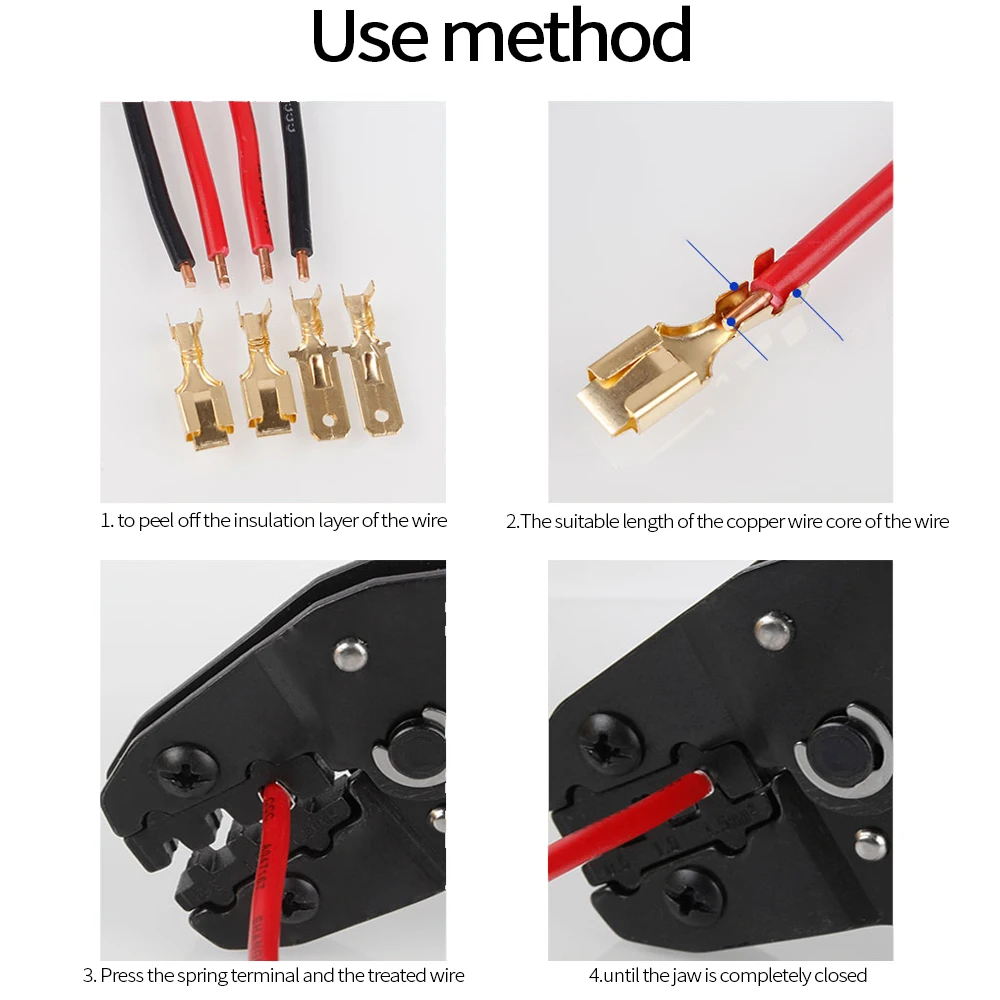 Terminal de Cabo Plug Kits Conjuntos, Caixa-Embalado,