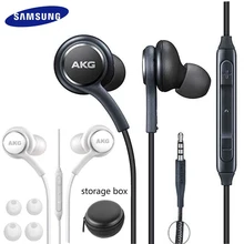 Наушники Samsung AKG EO IG955 3,5 мм, проводные наушники-вкладыши с микрофоном и регулировкой громкости для смартфонов Galaxy S10 S9 S8 S7 S6 huawei xiaomi Наушники Samsung AKG EO IG955 3,5 мм, проводные наушники-вкладыши с микрофоном и регулировкой громкости для смартфонов Galaxy S10 S9 S8 S7 S6 huawei xiaomi