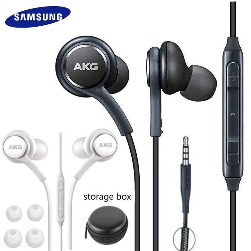 baas lening Omringd Samsung Akg Earphones Eo Ig955 3.5mm In-ear Wired Microphone Volume Control  Headset For Galaxy S10 S9 S8 S7 S6 Huawei Xiaomi - Earphones & Headphones -  AliExpress