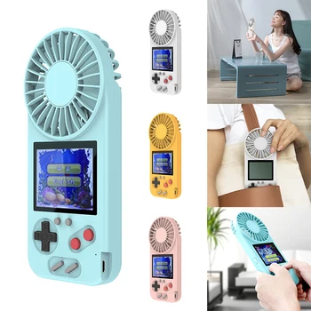 

Portable Mini Handheld Fans Electric Screen Game Console Fans Originality Small Household Electrical Retro USB Electric Fan Gift