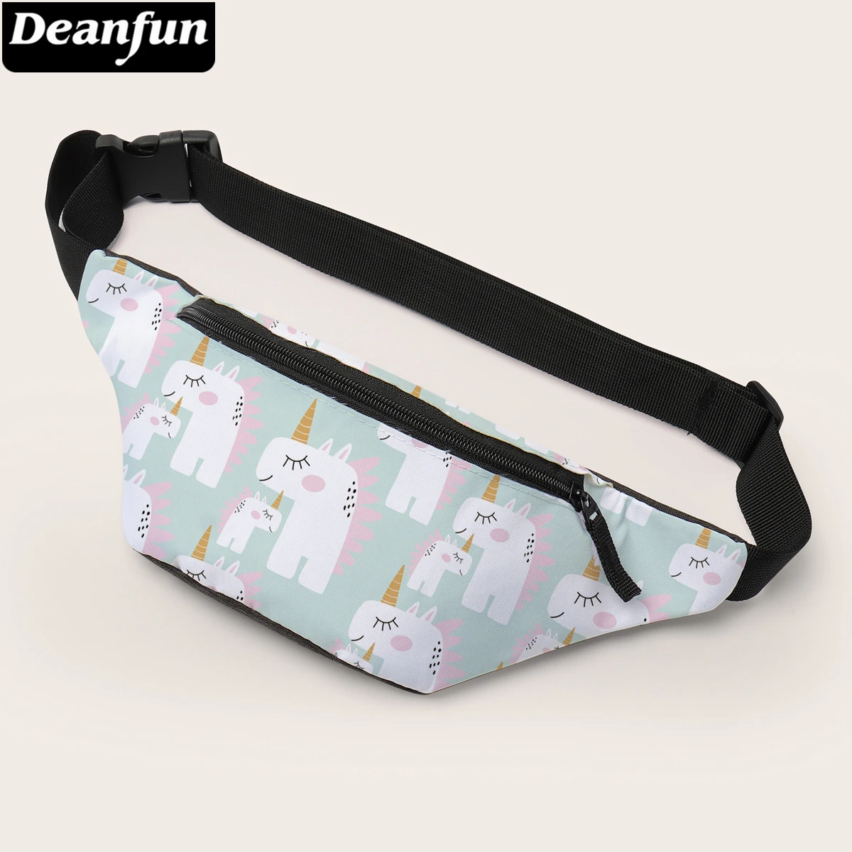Поясная Сумка Deanfun регулируемая поясная сумка с 3D принтом единорога подарок 18014 |