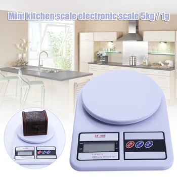 

Electronic Digital Scale 10Kg/1g Kitchen Scale Precise Food Scale with LCD Display for Kitchen Office PR Sale