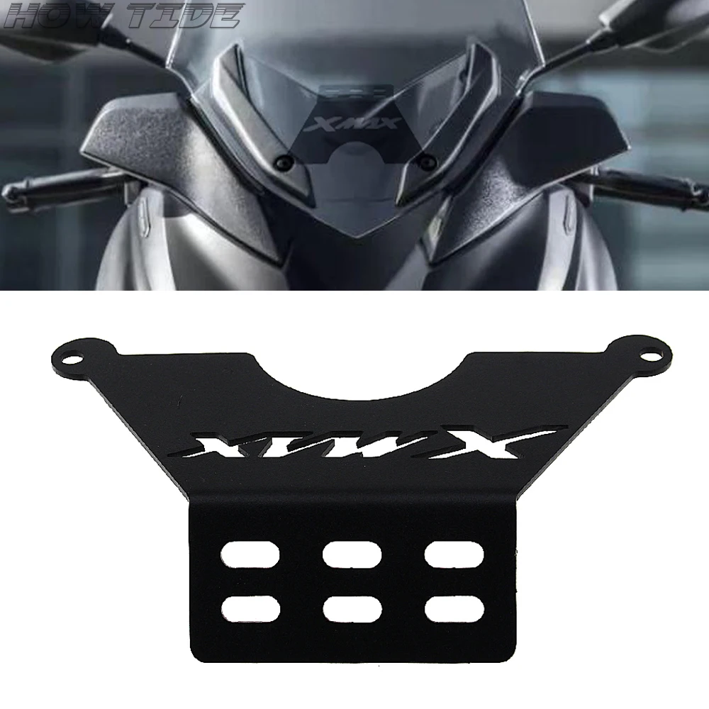 

Fits for Yamaha XMAX X-MAX 250 300 2017 X MAX 300 250 17' Motorcycle Cellphone Phone Holder Stand GPS Navigator Plate Bracket