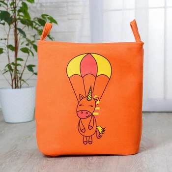 

Rectangular basket for toys "Unicorn" 25x36x40 cm 4731792