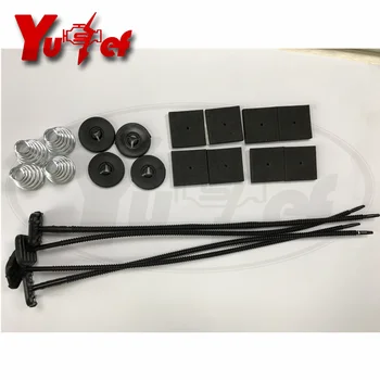 

Universal 12V 80W Slim Reversible Electric Radiator Auto Fan Straight Blade Fan Push Pull Mounting kit