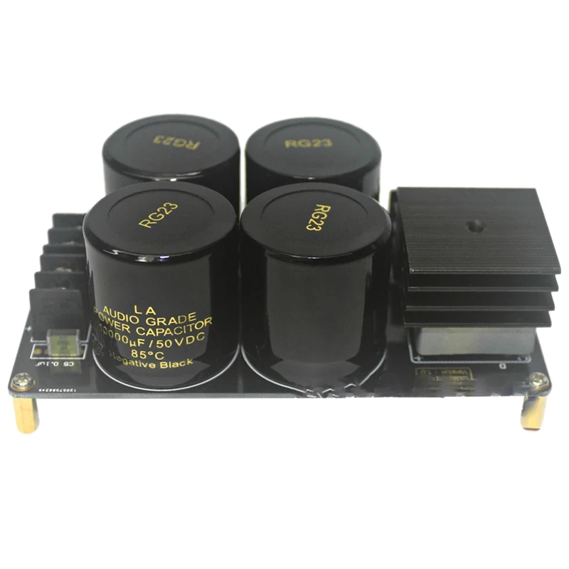 

50A Single Power Rectifier Filter Board Diy Kits PCB Board 10000UF/50V Large Current for 1969 Amplifier