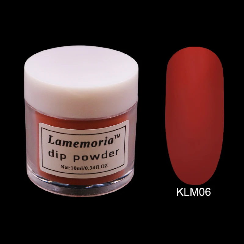 Lamemoria акриловый порошок поли гель для ногтей лак для ногтей украшения ногтей кристалл маникюрный набор Профессиональный для ногтей - Цвет: KLM06