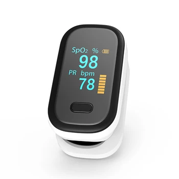 

New Hot Digital Finger Pulse Oximeter WITH CASE Blood Oxygen Finger SPO2 PR PI Alarm Oximetro Portable Health Care 8 Hour Sleep