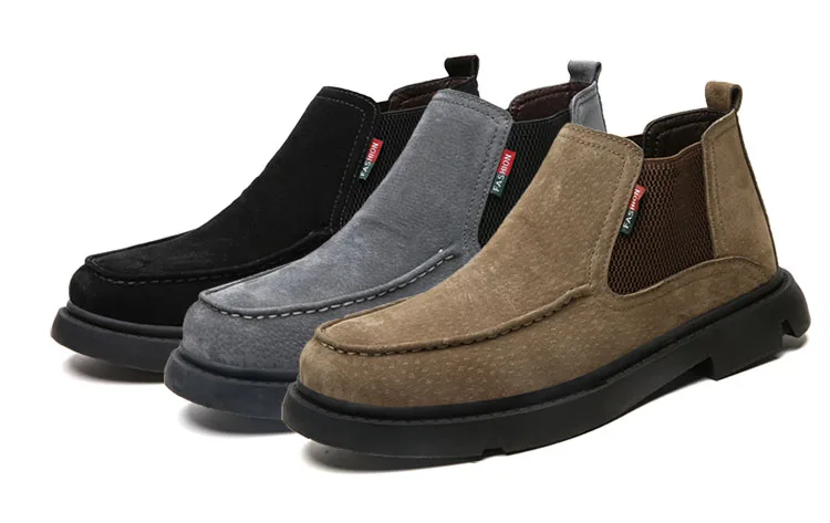 Men Boots Winter Shoes Warm Ankle Boots Men Winter Boots Snow Boots Men Winter Boots Footwear Fashion Mens Shoes Winter Size 39