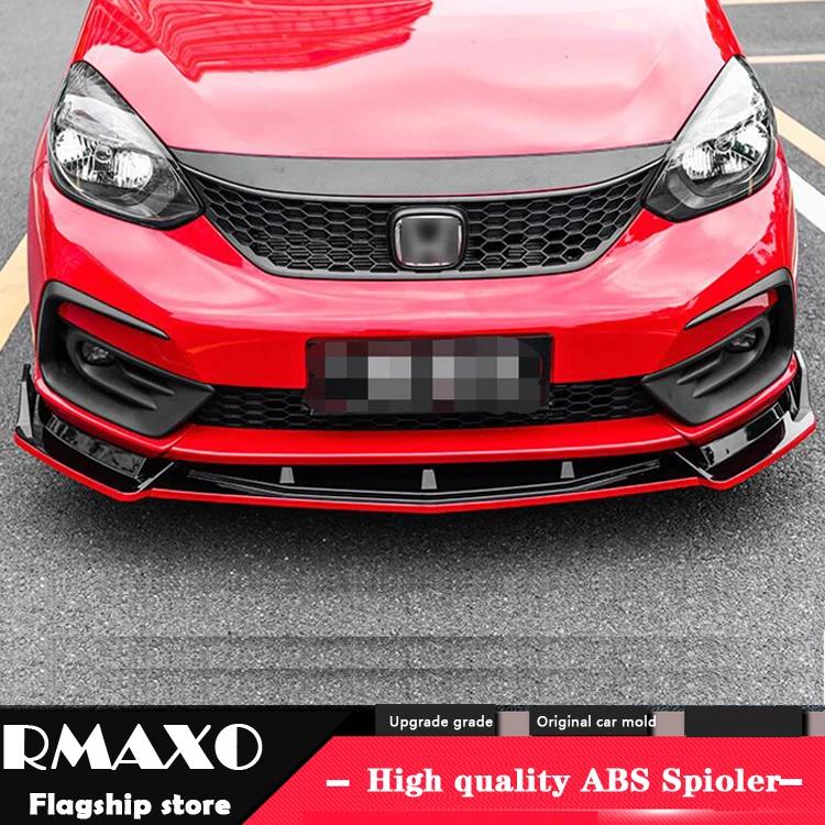 For Honda FIT Body kit spoiler 2021-2022 JAZZ DFK ABS Rear lip rear front Bumper Diffuser Bumpers Protector | Автомобили и