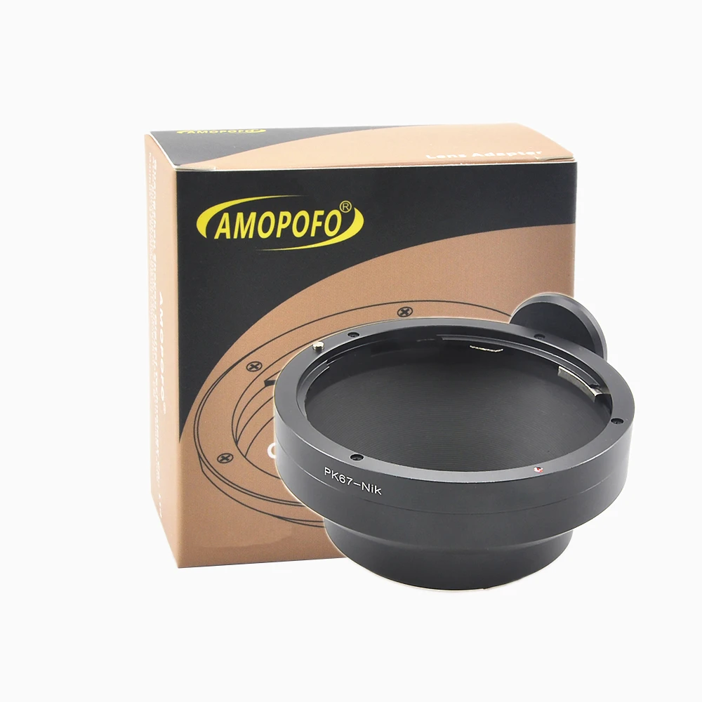 Pk67 Per Nikon Adattatore, Per Pentax 67 Mount Lens Per Nikon Ai F D300 D3300 D7200 D5200 D800 D