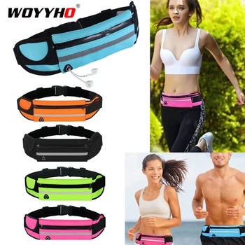 

Waterproof Running Waist Bag Sports Jogging Cycling Portable Outdoor Phone Holder Belt Bag Women Men Fitness Sport Accessories