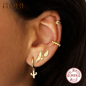 

ROXI Lovely Peace Dove INS Stud Earrings for Women Animal Piercing Earrings 925 Sterling Silver Jewelry Oorbellen Voor Vrouwen