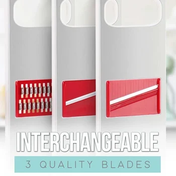 

4-In-1 Stainless Steel Vegetable Slicer Kitchen Tools Multi-function Vegetable Cutter Shredder L9