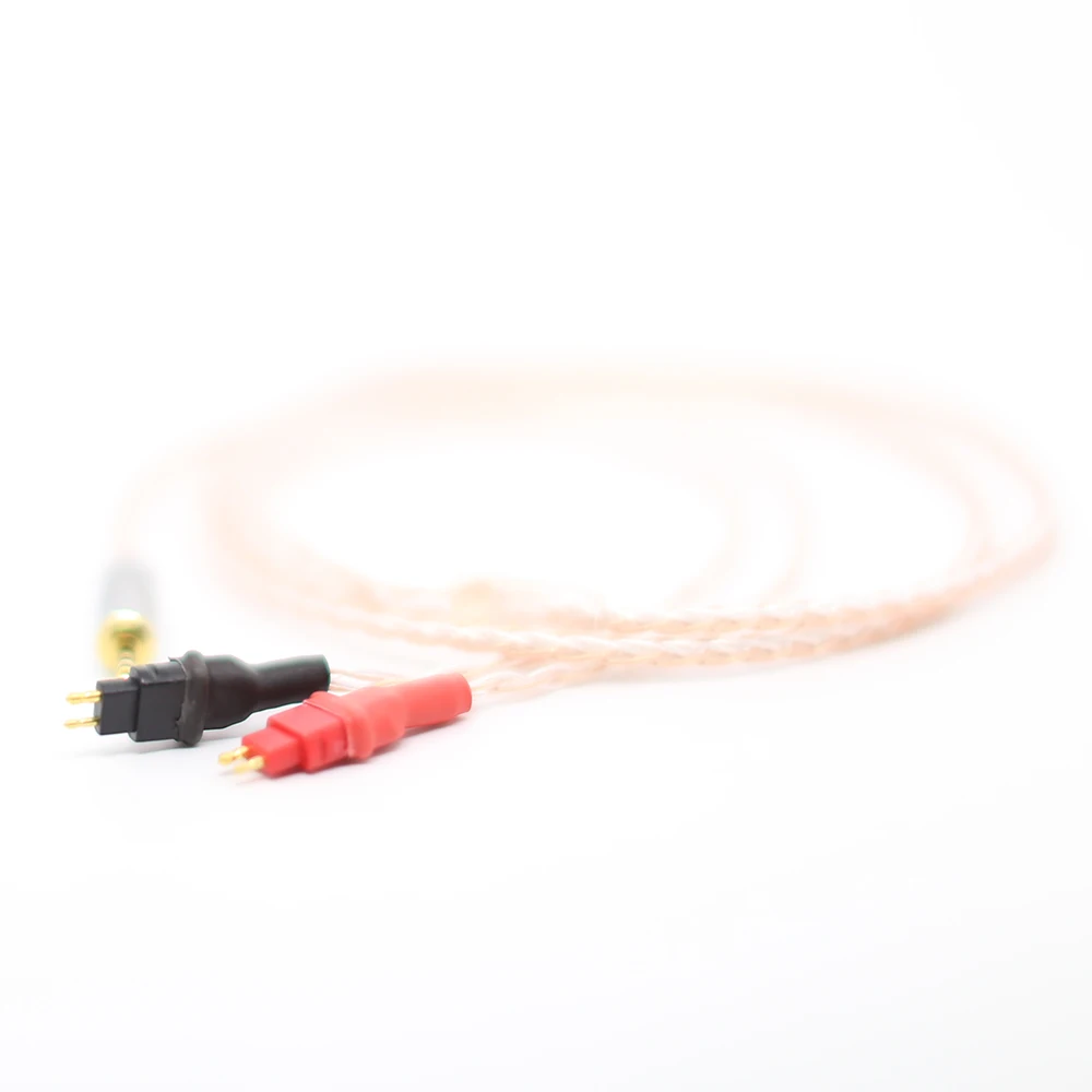 2,5 мм TRRS сбалансированный кабель для HD650 HD600 HD660s серебристый и медный витой кабель для наушников
