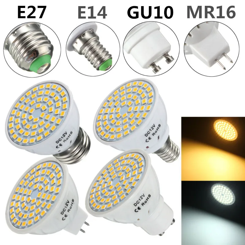 60 Светодиодный лампа светильник 3 5 Вт 2835 SMD LED точечный бытовой 250-300Lumen Чистый