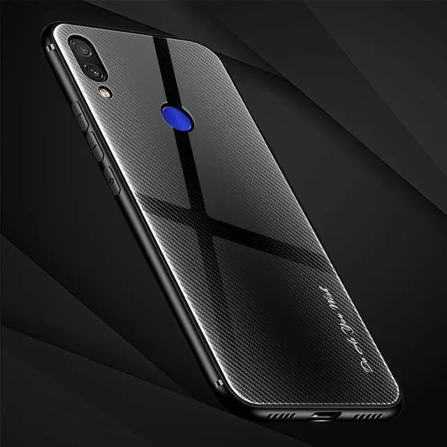 5 Чехол из закаленного стекла для ASUS Zenfone Max Pro M1 ZB601KL ZB602KL M2 ZB631KL ZB633KL текстура градиентный чехол Чехол Capas Coque Funda - Цвет: 5