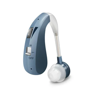 

USB Rechargeable Wireless bluetooth Digital BTE Hearing Ear Aid Sound Amplifier Noise reduction Adjustable volume