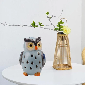 

HOT Animal Owl Solar LED Light Landscape Path Decor Color Changing for Patio Yard Pathway NDS66