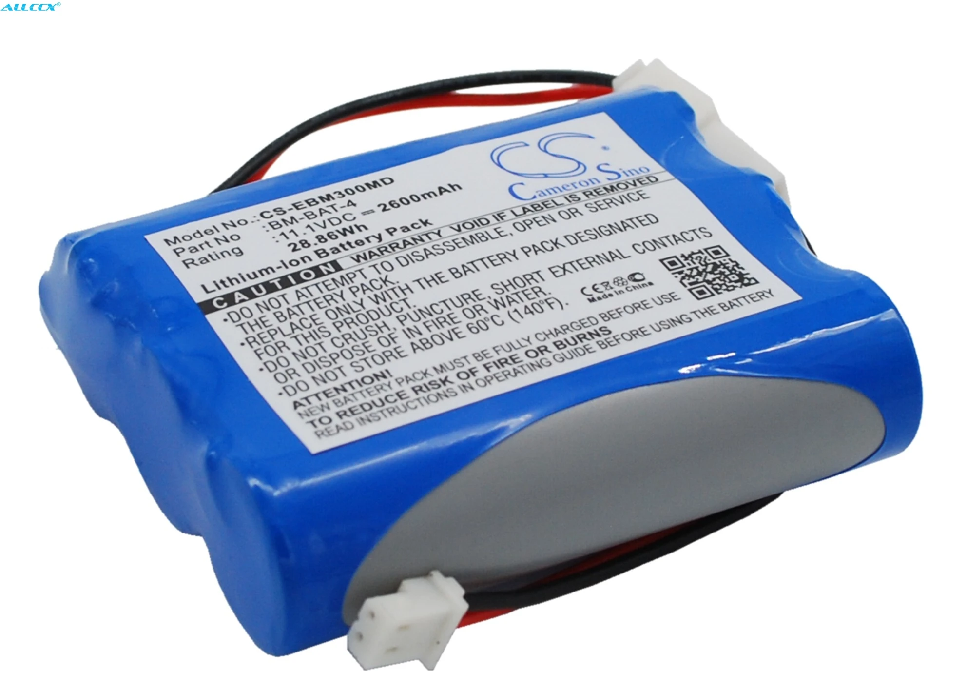 Аккумулятор Cameron Sino на 2600 мА · ч стандартный LS1865L220 3SIPMXZ для Bionet/GIMA BM3 plus BM5|Цифровые