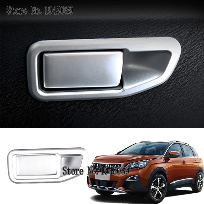 Для peugeot 3008 GT 3008GT LHD Передняя приборная панель Pessager перчатка-инструмент коробка ручка покрытие для интерьера
