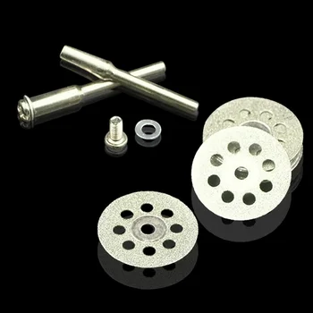 

5pcs 22mm Round Saw Blade Cutting Tools W/ Mandrel For Woodworking DIY Craft Wood Cutting Tools Accessories