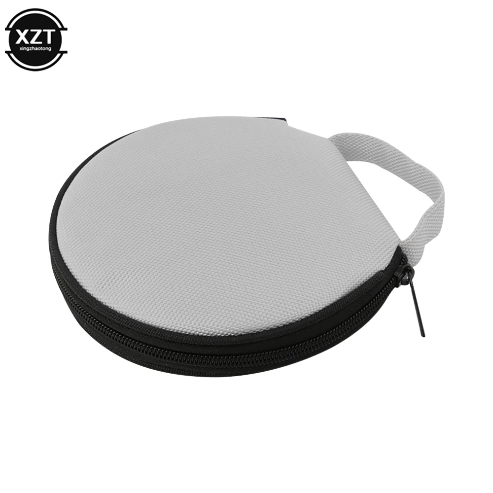 Portable CD DVD Case 20P Capacity Oxford Cloth CD Storage Bag Round Holder with Zipper for Home Car CD Box Bag Drone Bags Bags & Cases