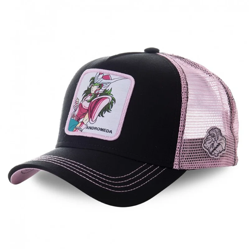 capslab-saint-seiya-andromeda-black-and-pink-cap