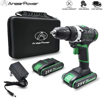 

25V Plus 2Speed Cordless Drill Hand Electric Drill Electric Screwdriver Mini Power Tools Drilling High-Quality Tool Screwdrivers