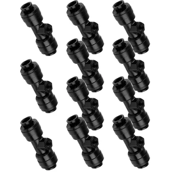 

11PCS Outdoor Cooling Nozzle Holder Humidifying Nozzle Holder Low Pressure Atomizing Sprayer Garden Irrigation Spray Nozzles Hol