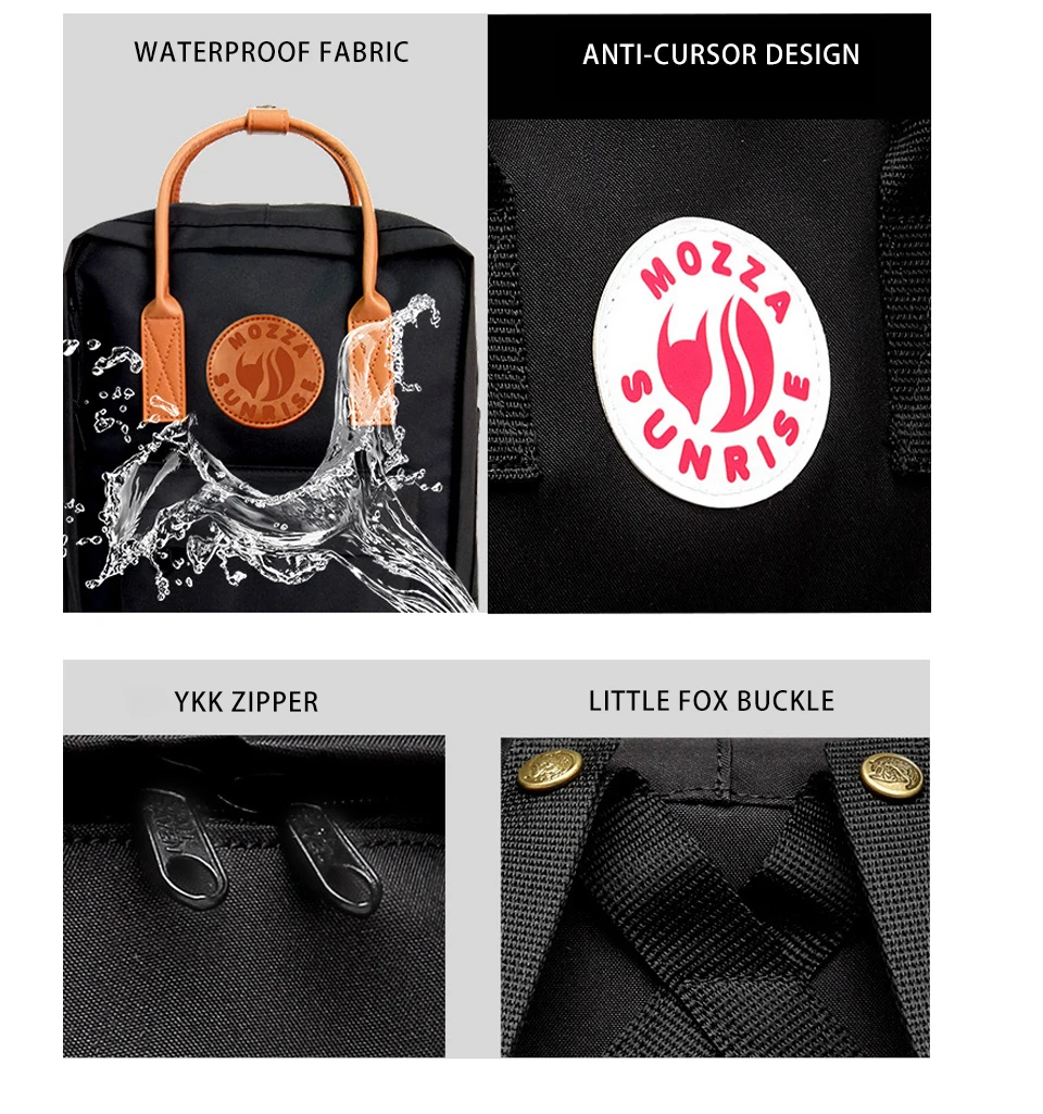IMBABY S/M/L Diaper bag Fashion Backpack Women Girl Student Oxford Back Pack School Bag Casual Travel Tote Classic Wild& Simple