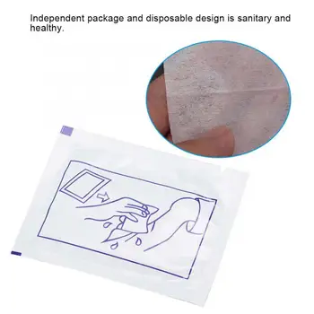 

100Pcs Professional Tattoo Mark Removal Tattoo Marking Positioning Cleaning Wipe Tattoo Art Supplie