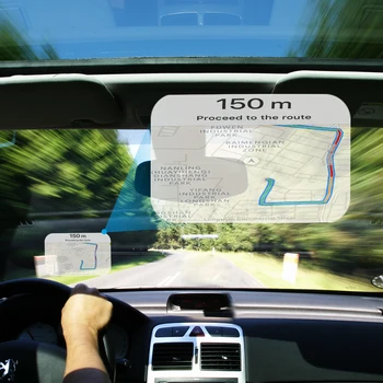 

1pc HUD Reflective Film Car Auto HUD Fuel Consumption Speeding Head Up Display Projector Screen Reflective Film Driving Warning