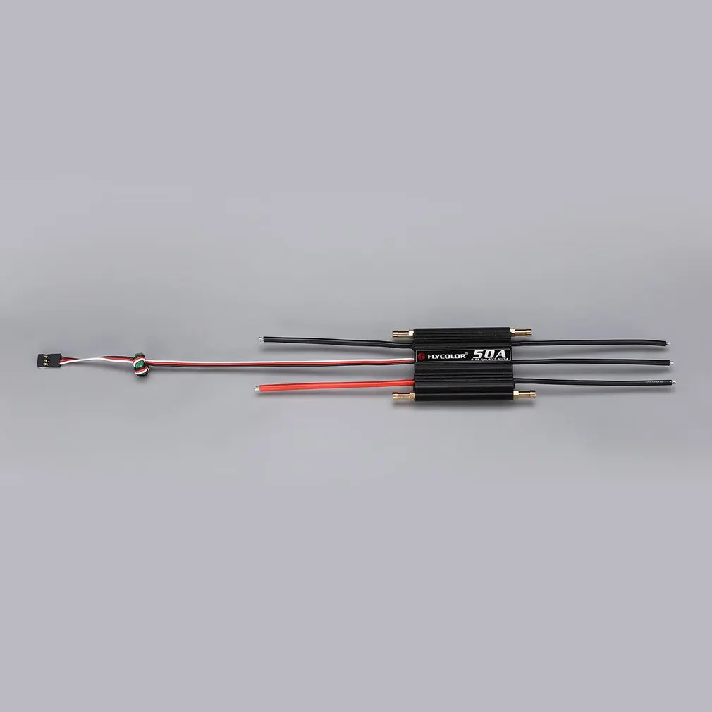 Flycolor 70A 50A 90A 120A 150A бесщеточный ESC контроль скорости Поддержка 2-6S Lipo BEC 5,5 V/5A для RC лодки F21267/71