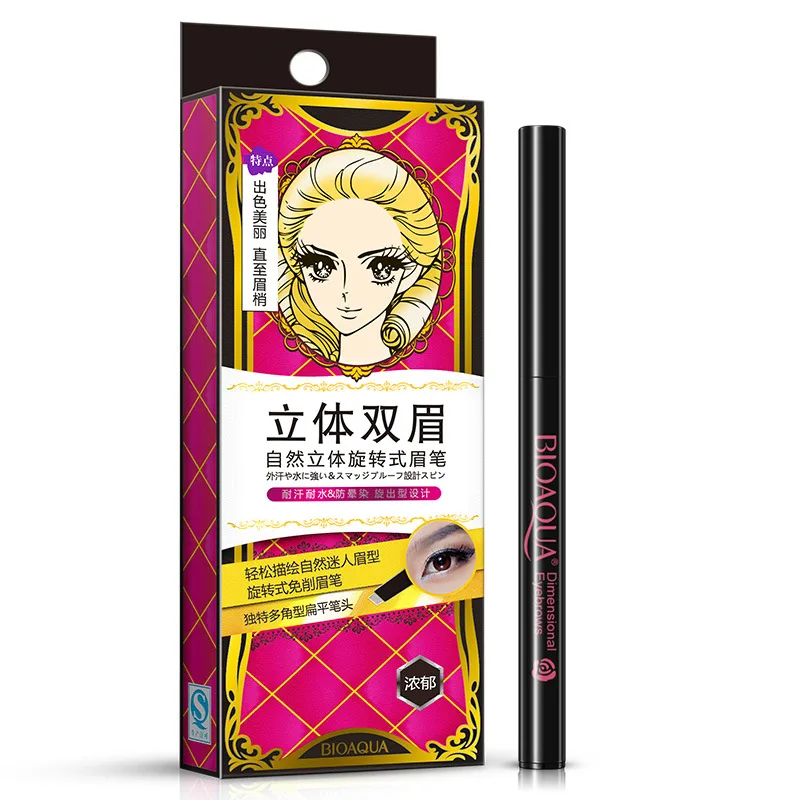 BIOAQUA Penciltic Eyebrow Makeup Paint EyeBrow Pencil Cosmetics Brow Eye Liner Tools Beauty Makeup Eyebrow Enhancers Automatic BIOAQUA Penciltic Eyebrow Makeup Paint EyeBrow Pencil Cosmetics Brow Eye Liner Tools Beauty Makeup Eyebrow Enhancers Automatic