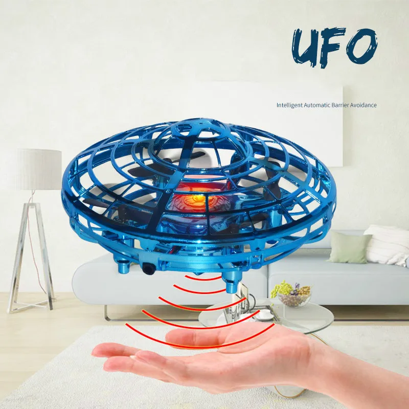 

Anti-collision Flying Helicopter Magic Hand UFO Ball Aircraft Sensing Induction Drone Kids Electric Electronic Toy Xmas Gift